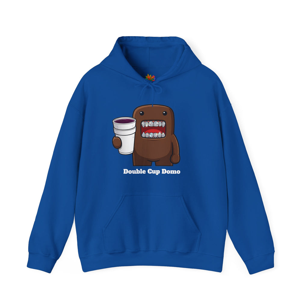 Vert Double Cup Domo Vintage Style Unisex Graphic Hoodie