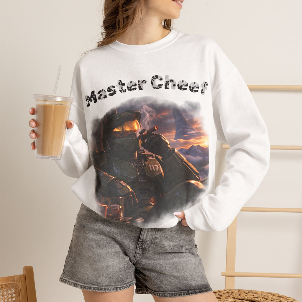 Vert Master Cheef Vintage Style Unisex Graphic Crewneck Sweatshirt