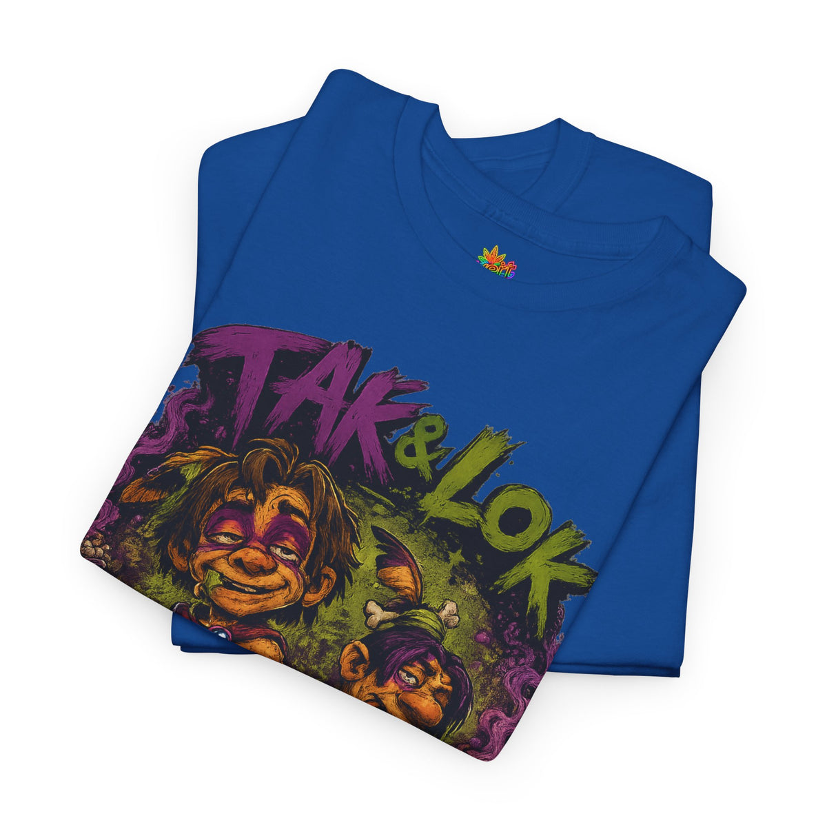 Vert Tak & Lok Vintage Style Unisex Cotton Graphic T-Shirt