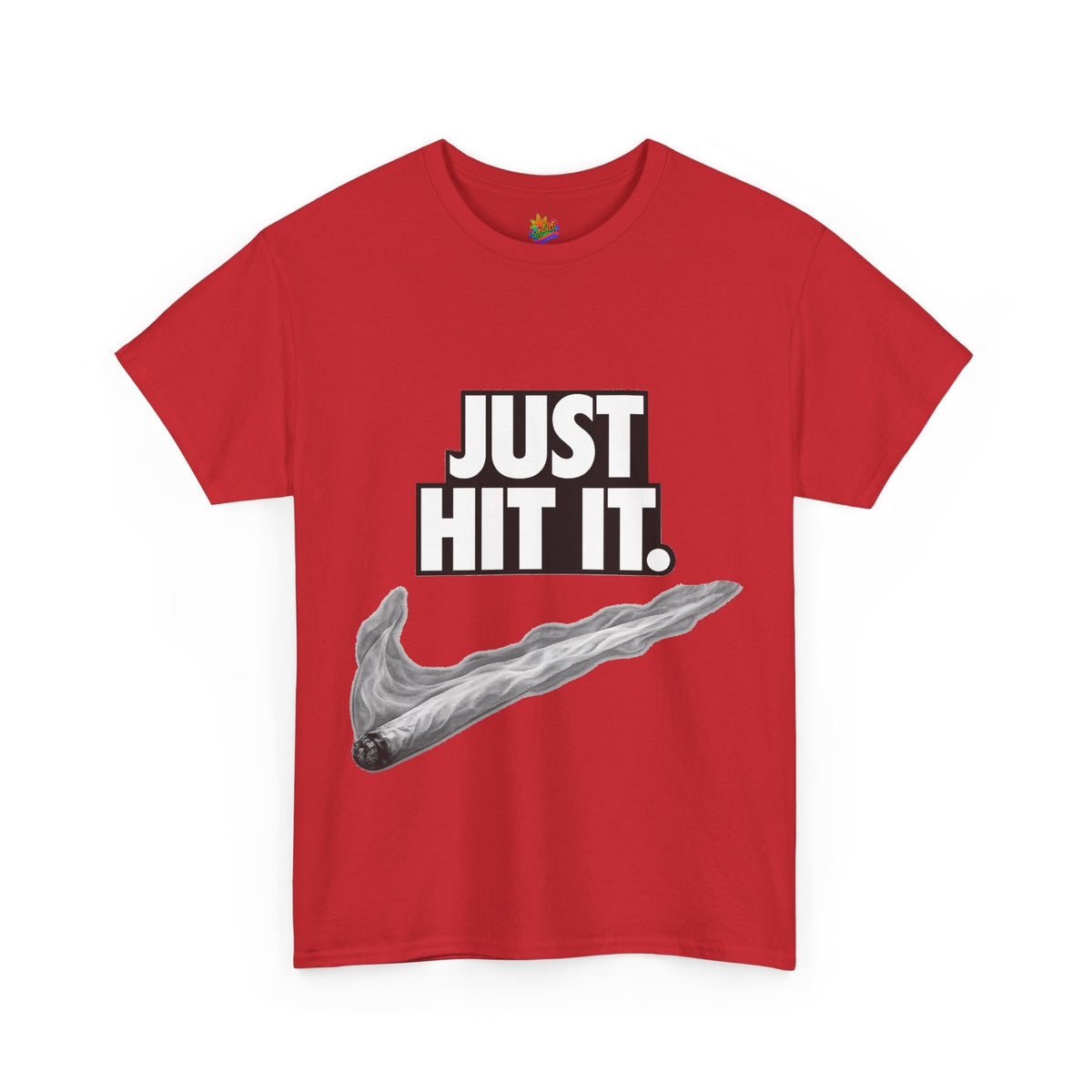 Vert Just Hit It Vintage Style Unisex Cotton Graphic T-Shirt