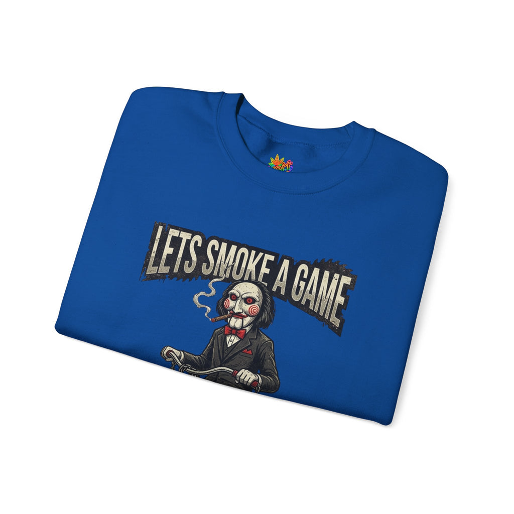 Vert Jigsaw Smoker Vintage Style Unisex Graphic Crewneck Sweatshirt