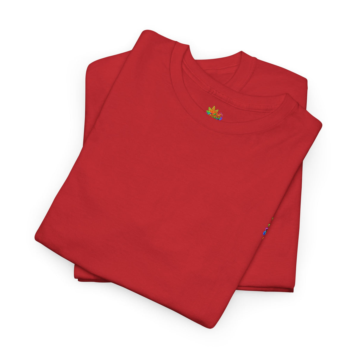 Vert Crested Neon Logo Vintage Style Unisex Cotton Graphic T-Shirt
