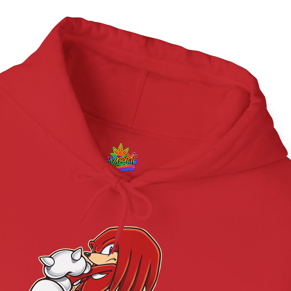 Vert Knuckles The Echidna Vintage Style Unisex Graphic Hoodie