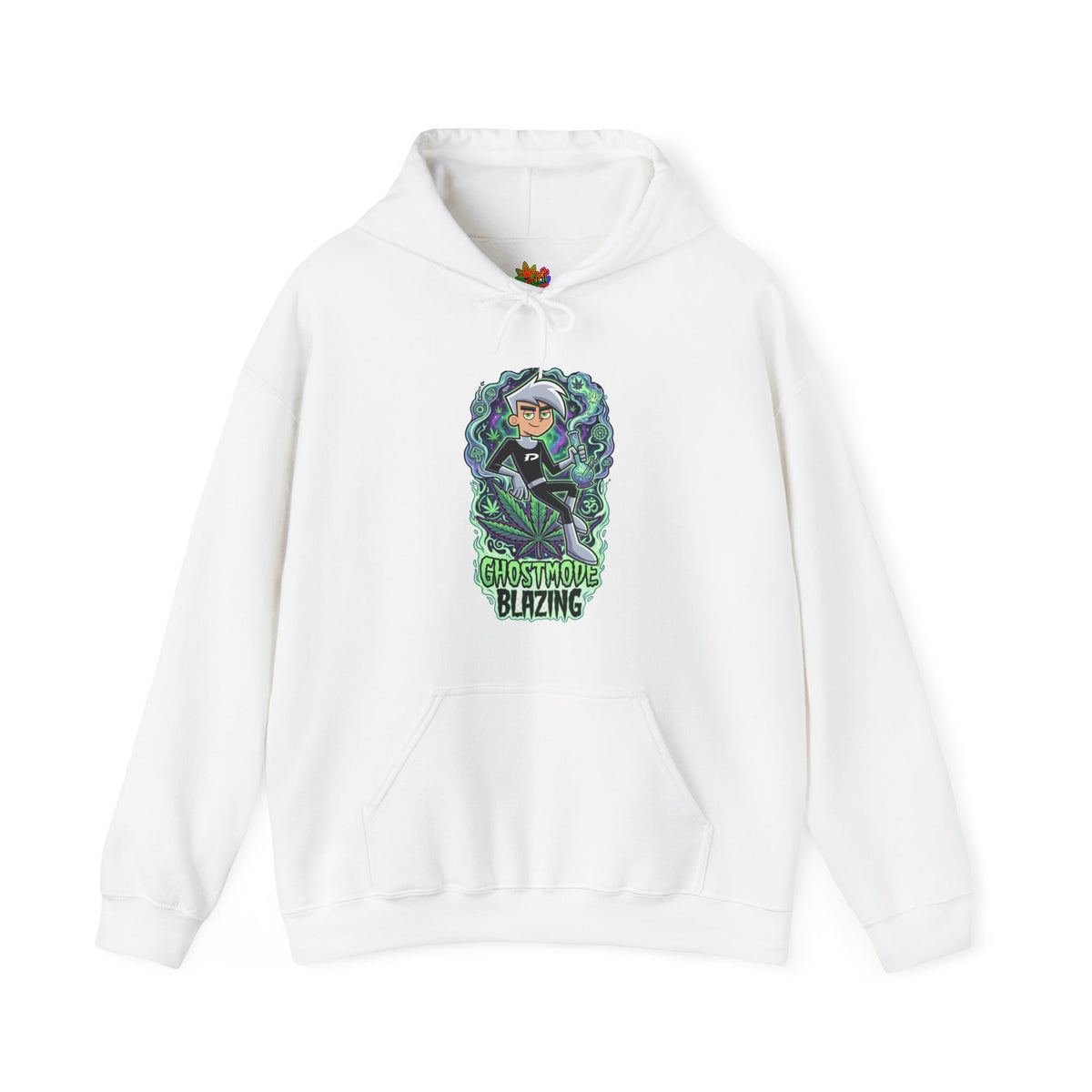 Vert Danny Phantom Smoker Vintage Style Unisex Graphic Hoodie