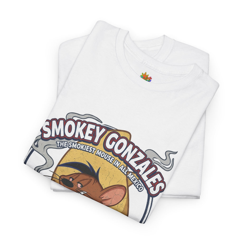 Vert Speedy Gonzales Smoker Vintage Style Unisex Cotton Graphic T-Shirt