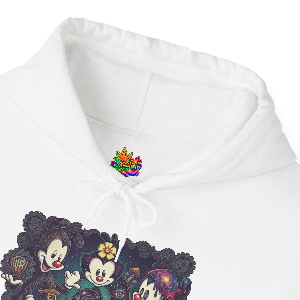 Vert Animaniacs Psychedelic Vintage Style Unisex Graphic Hoodie