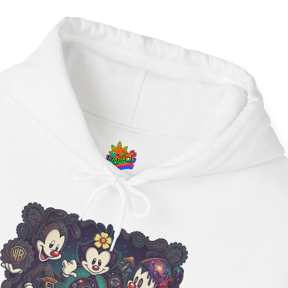 Vert Animaniacs Psychedelic Vintage Style Unisex Graphic Hoodie