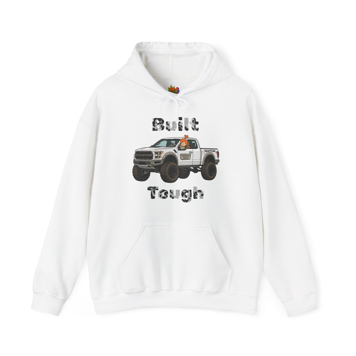 Vert Pebbles F-150 Vintage Style Unisex Graphic Hoodie