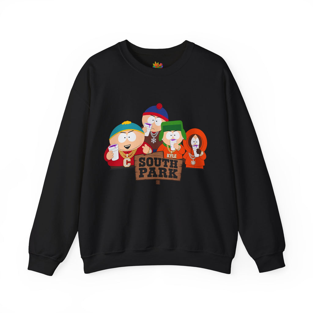 Vert South Park Double Cup Vintage Style Unisex Graphic Crewneck Sweatshirt