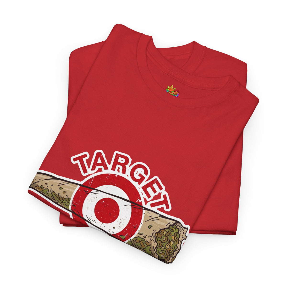 Vert Target Parody Vintage Style Unisex Cotton Graphic T-Shirt