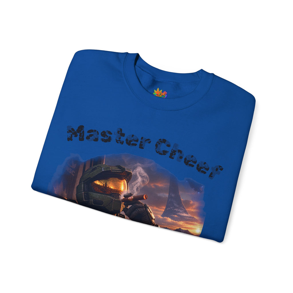 Vert Master Cheef Vintage Style Unisex Graphic Crewneck Sweatshirt