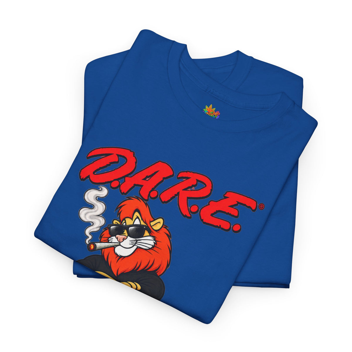Vert D.A.R.E Vintage Style Unisex Cotton Graphic T-Shirt