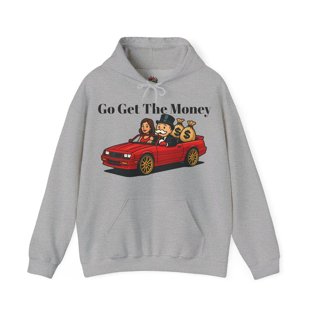 Vert Monoploy Man Vintage Style Unisex Graphic Hoodie