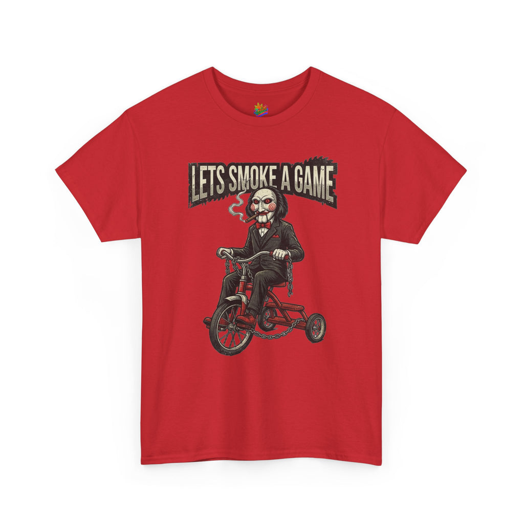 Vert Jigsaw Smoker Vintage Style Unisex Cotton Graphic T-Shirt