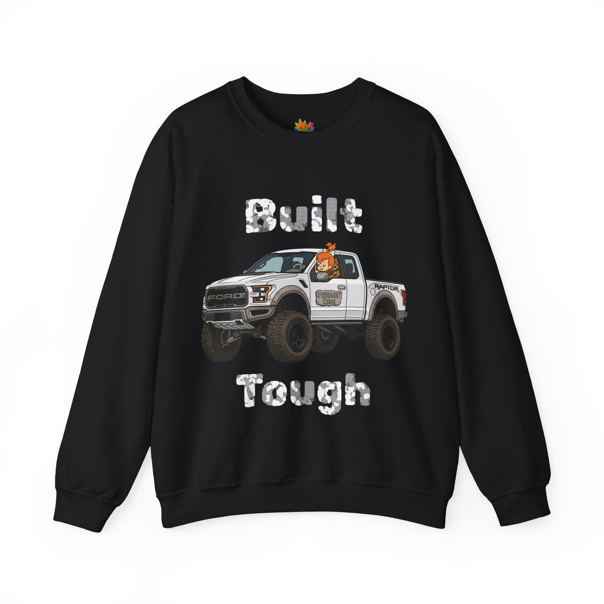 Vert Pebbles F-150 Vintage Style Graphic Crewneck Sweatshirt
