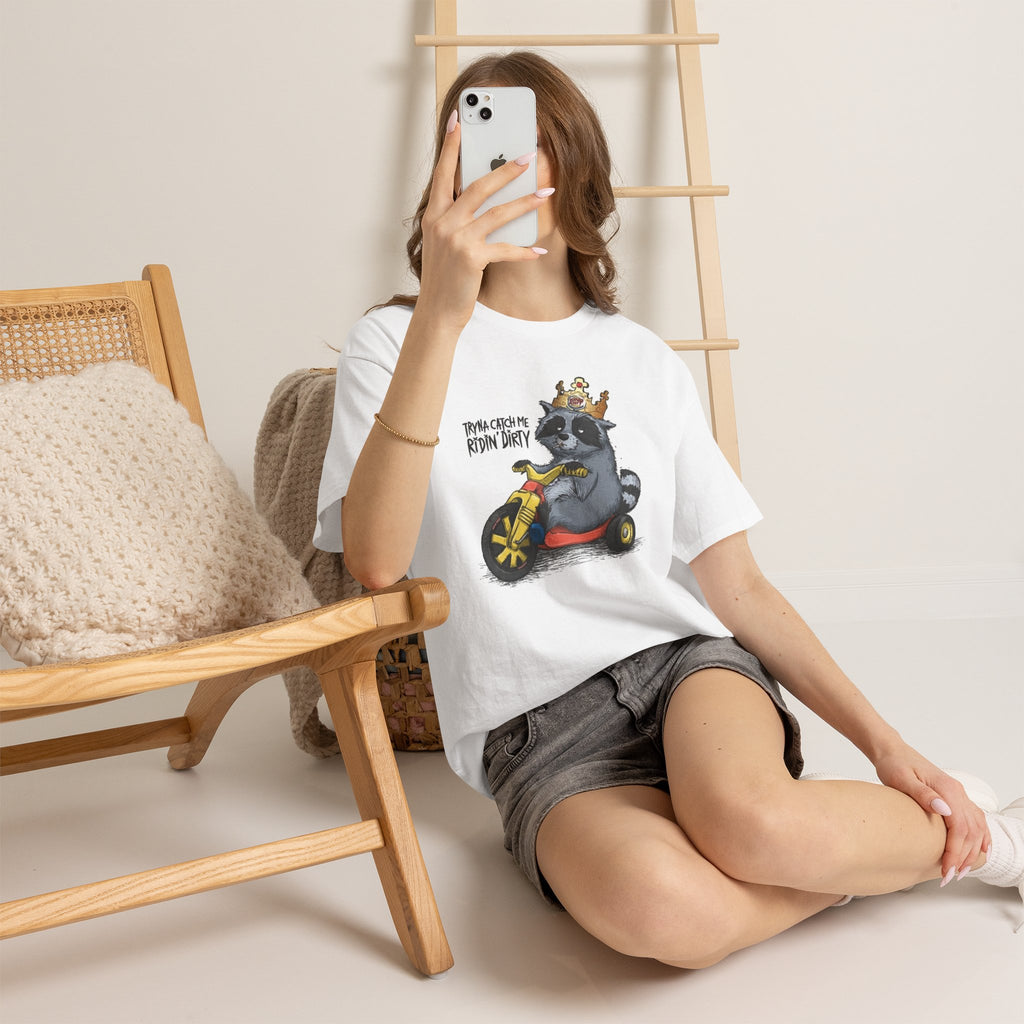 Vert Burger King Parody Vintage Style Unisex Cotton Graphic T-Shirt