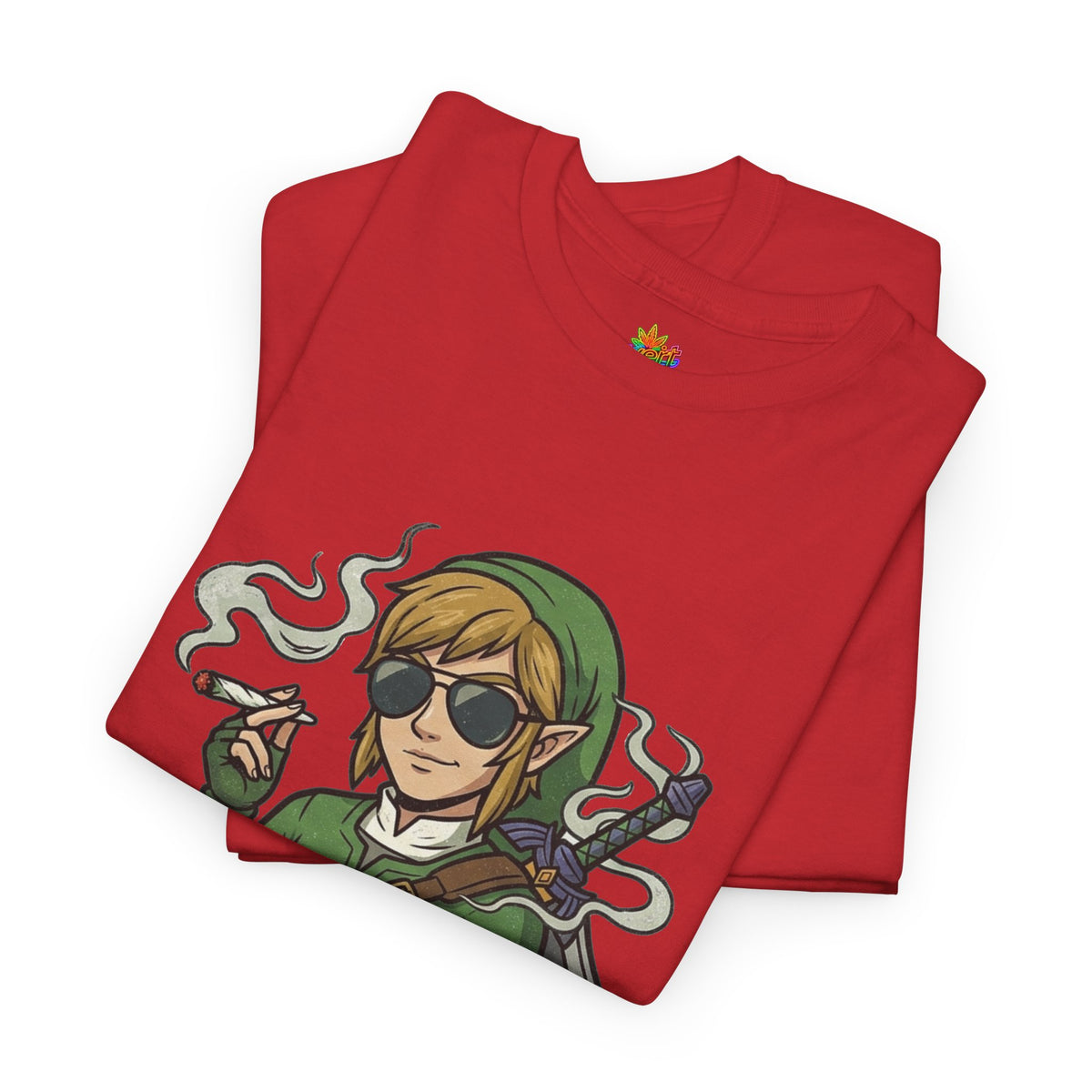Vert Link Smoker Vintage Style Unisex Graphic Cotton T-Shirt