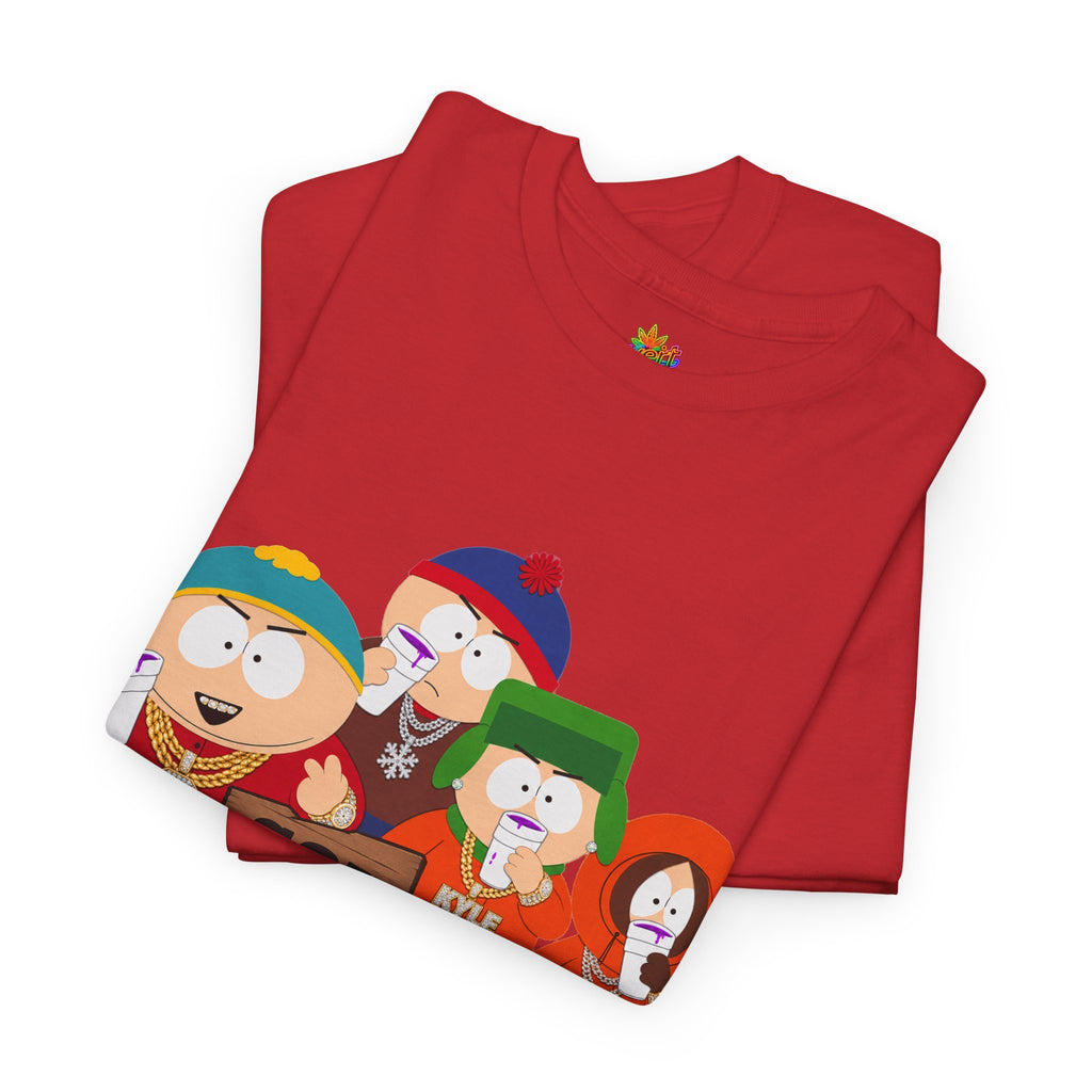 Vert South Park Double Cup Vintage Style Unisex Cotton Graphic T-Shirt