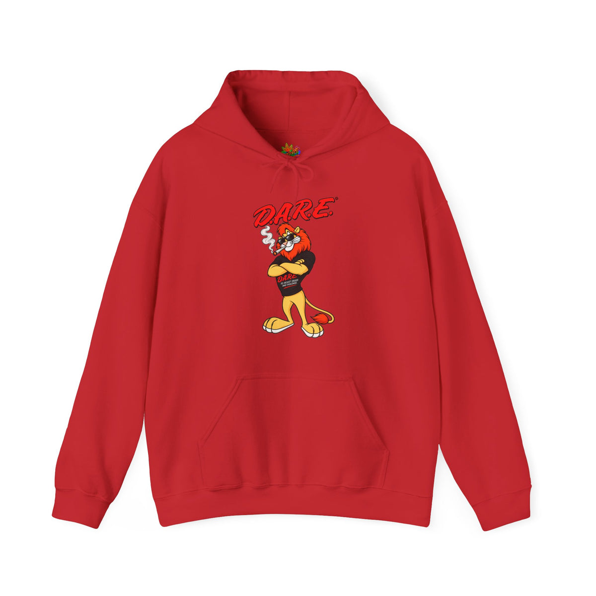Vert D.A.R.E Vintage Style Unisex Graphic Hoodie