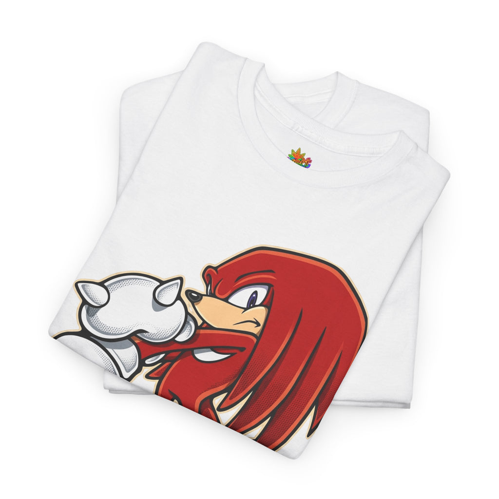 Vert Knuckles The Echidna Vintage Style Unisex Cotton Graphic T-Shirt