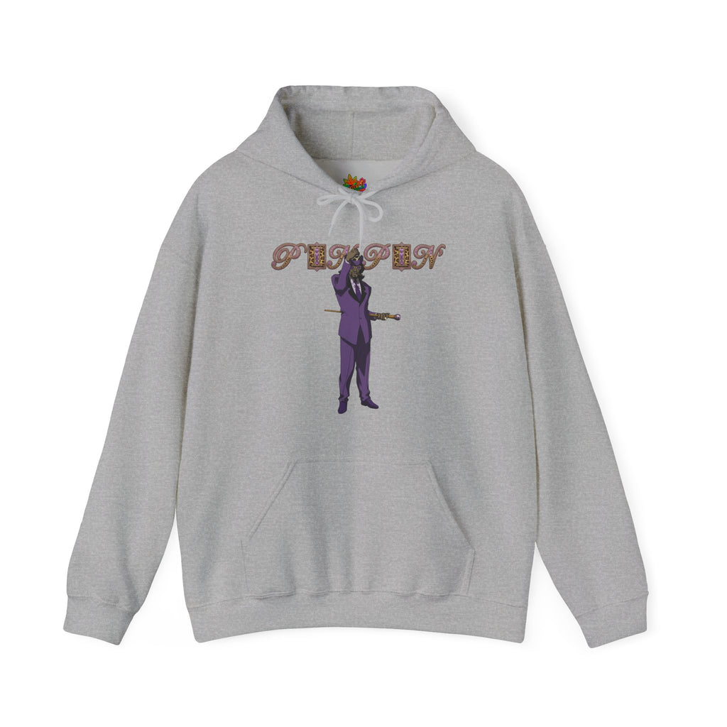 Vert Pimp Named Slickback Vintage Style Unisex Graphic Hoodie