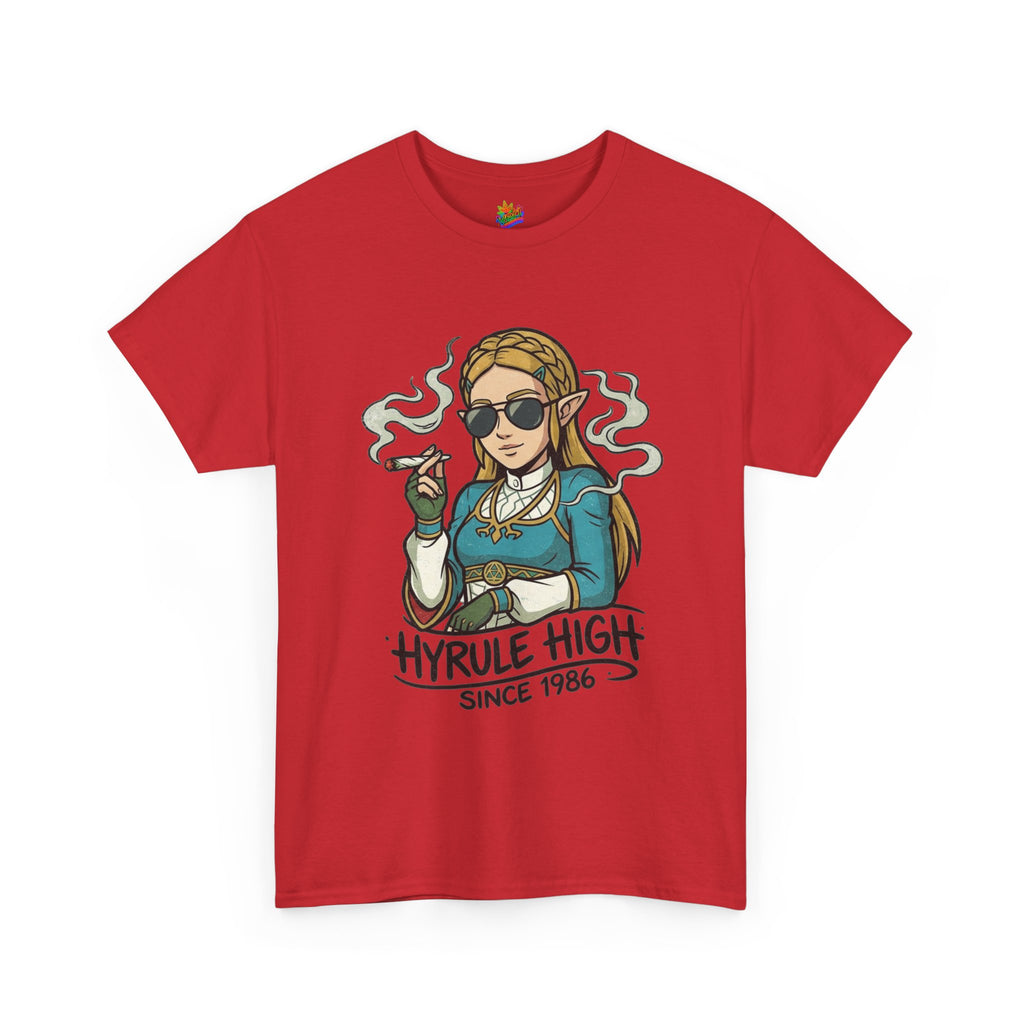 Vert Helda Vintage Style Unisex Cotton Graphic T-Shirt