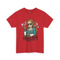 Vert Helda Vintage Style Unisex Cotton Graphic T-Shirt