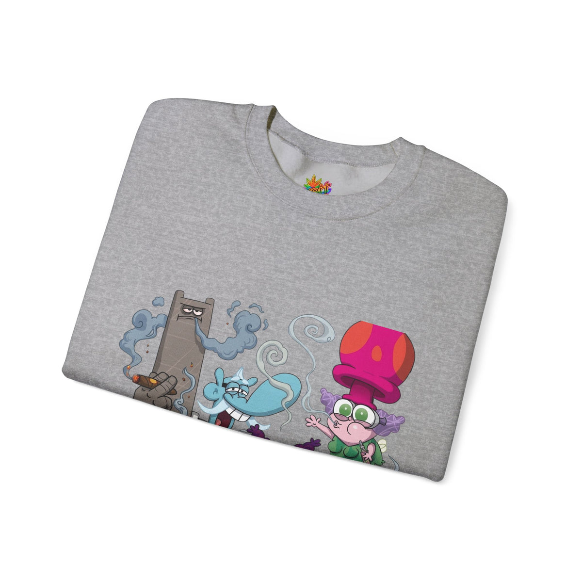 Vert Chowder Smoker Vintage Style Unisex Graphic Crewneck Sweatshirt