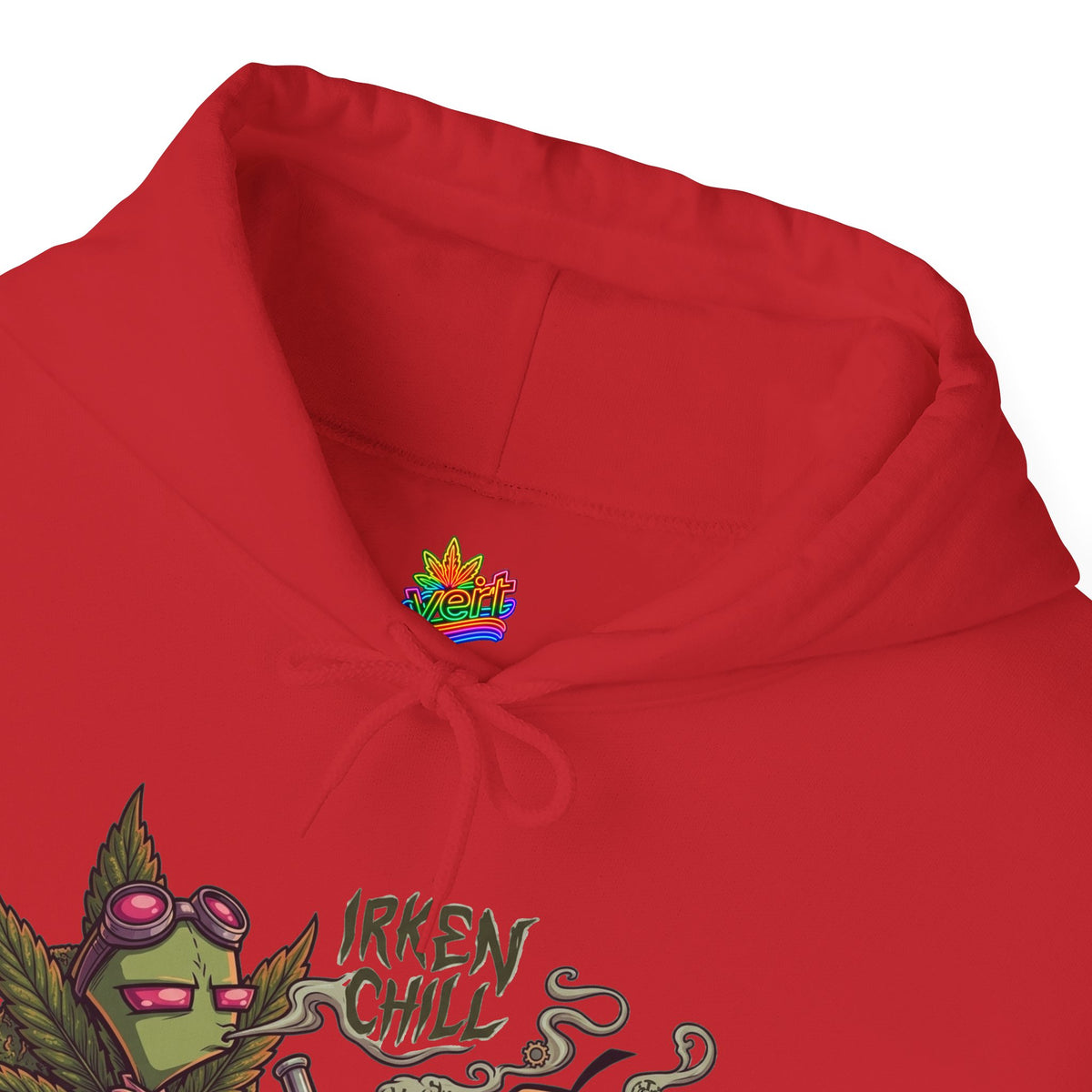 Vert Invader Zim Smoker Vintage Style Unisex Graphic Hoodie