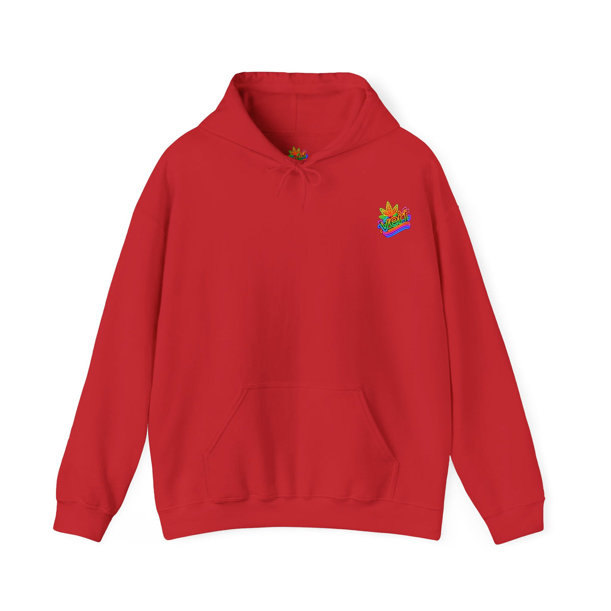 Vert Crested Logo Vintage Style Unisex Graphic Hoodie