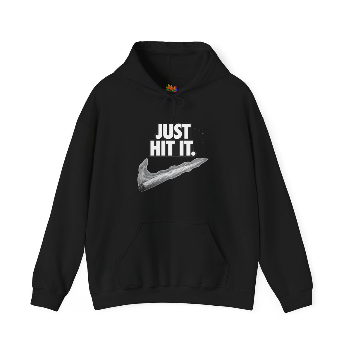 Vert Just Hit It Vintage Style Unisex Graphic Hoodie