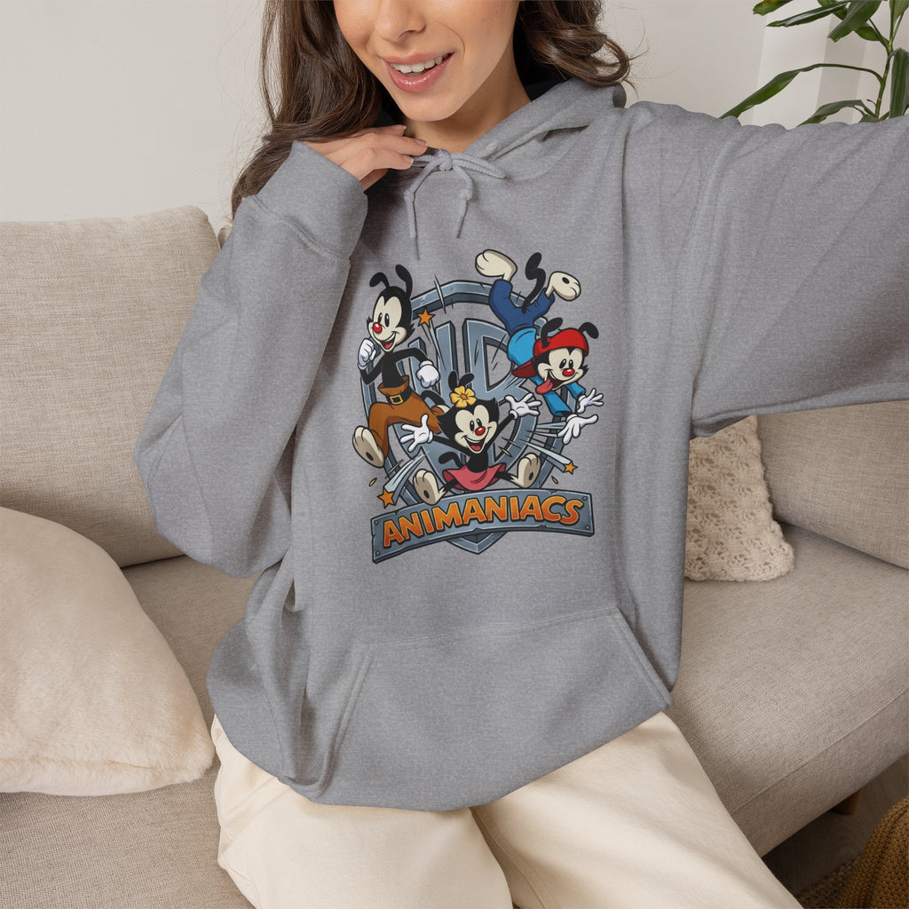 Vert Animaniacs Vintage Style Unisex Graphic Hoodie