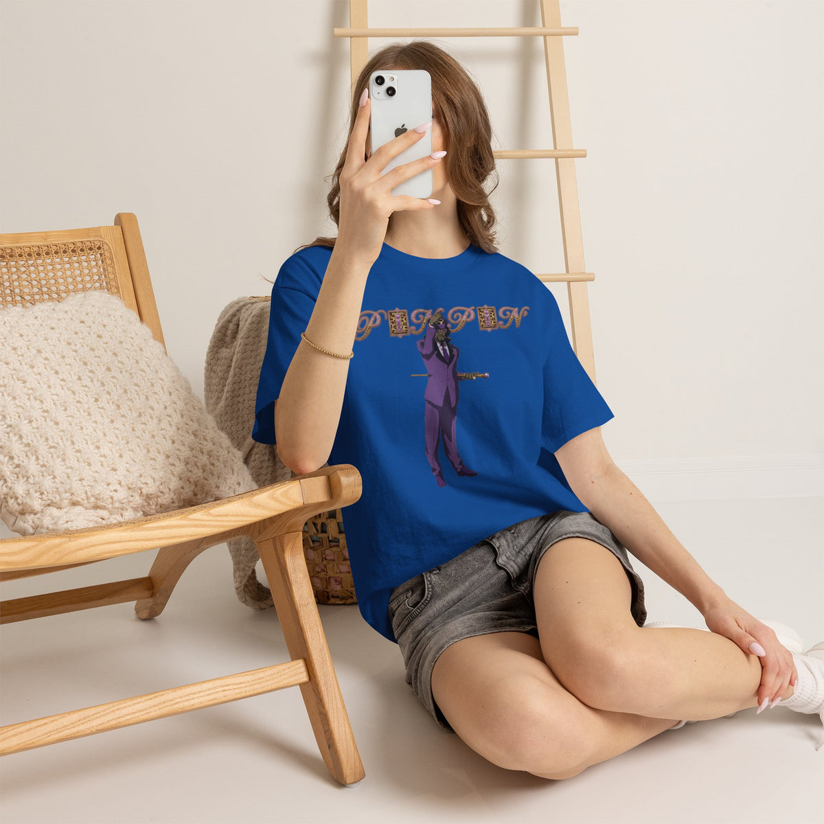 Vert Pimp Named Slickback Vintage Style Unisex Graphic Cotton T-Shirt