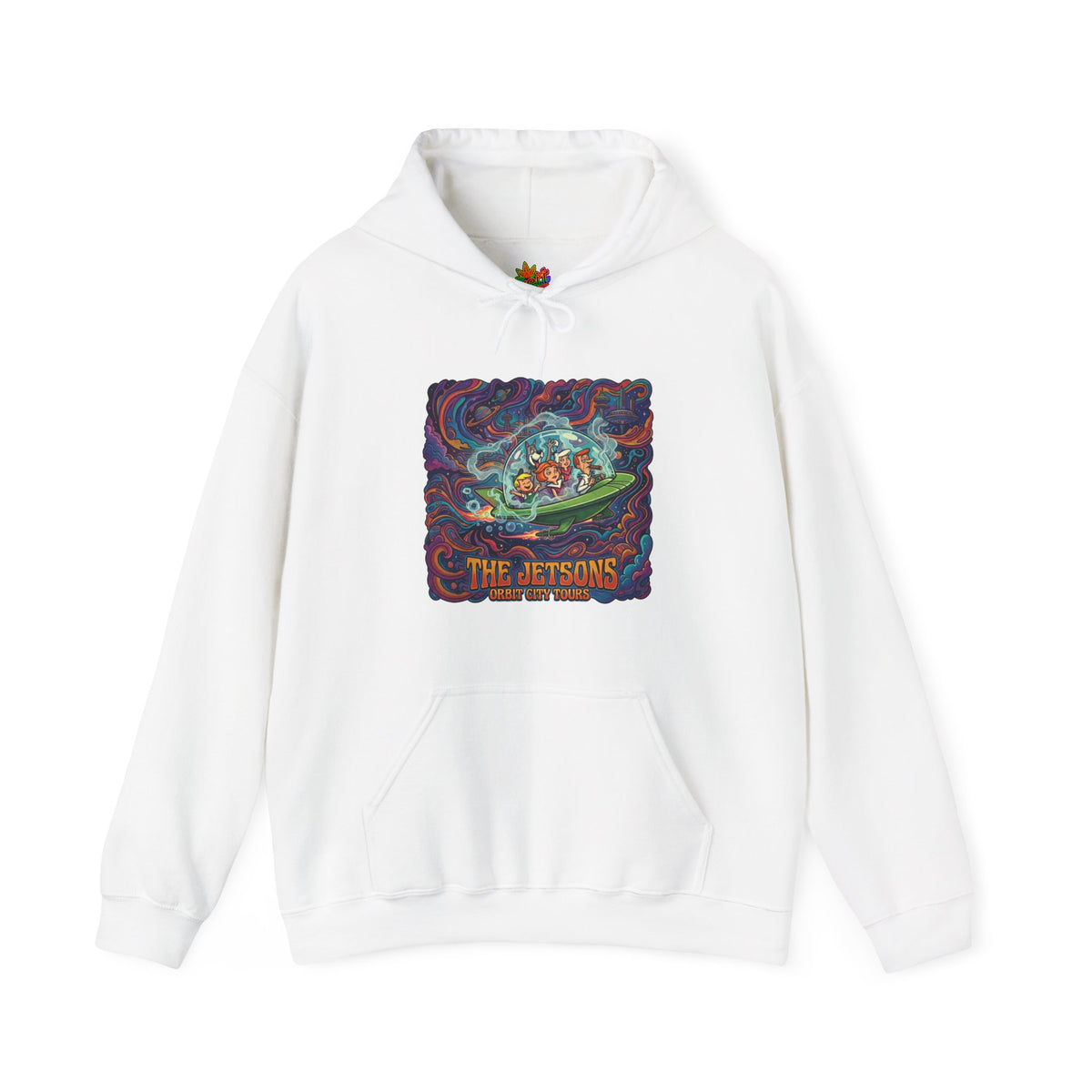 Vert Jetson Smoker Vintage Style Unisex Graphic Hoodie