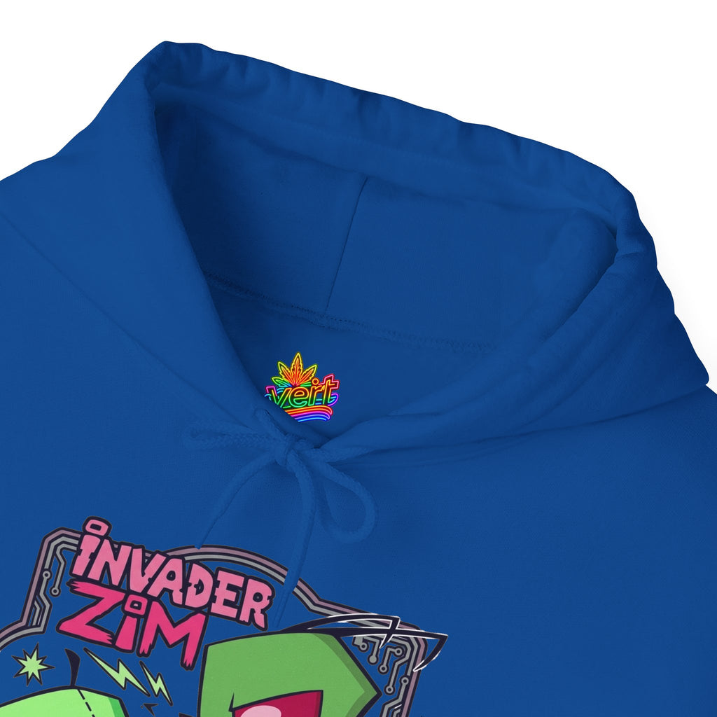 Vert Invader Zim Vintage Style Unisex Graphic Hoodie