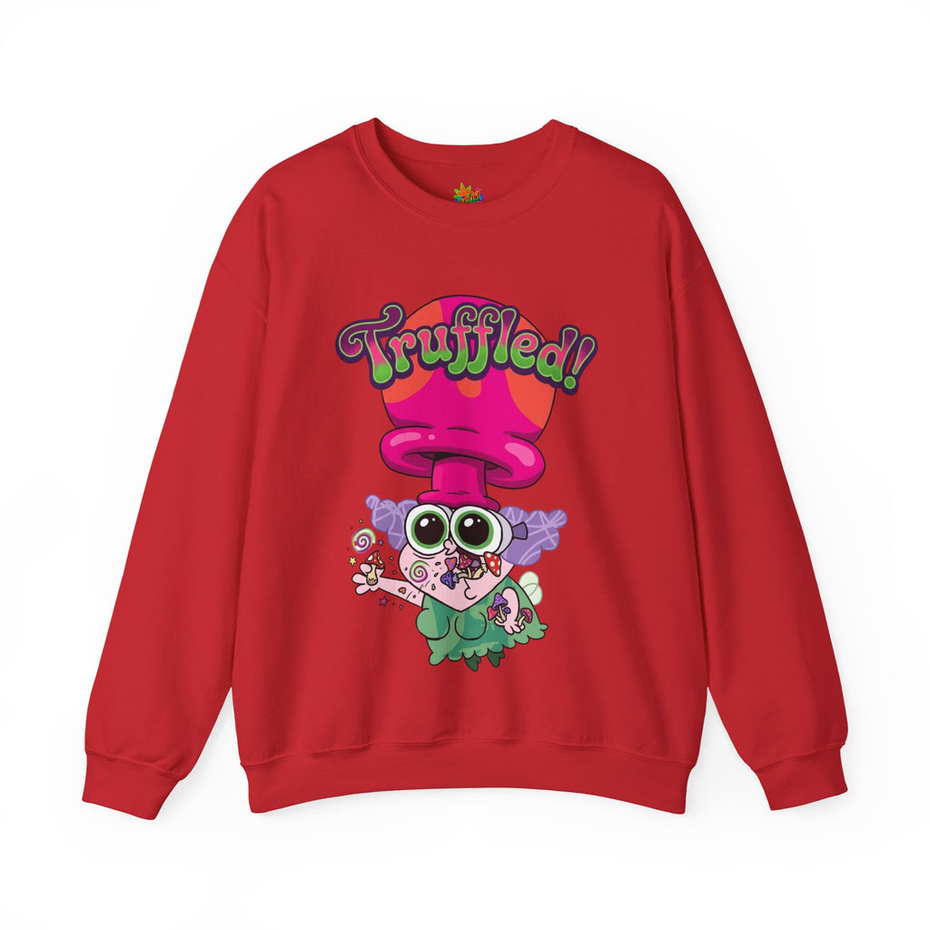 Vert Truffles Psychedelic Vintage Style Unisex Graphic Crewneck Sweatshirt