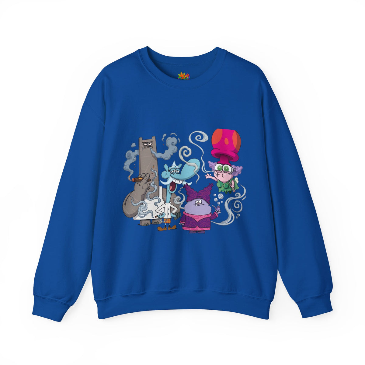 Vert Chowder Smoker Vintage Style Unisex Graphic Crewneck Sweatshirt