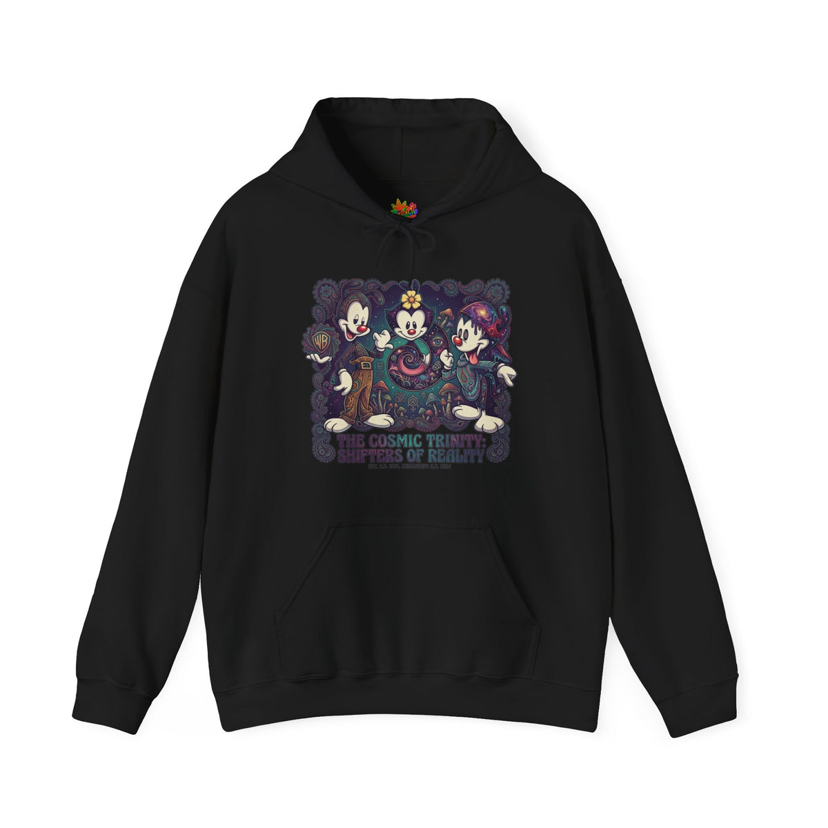 Vert Animaniacs Psychedelic Vintage Style Unisex Graphic Hoodie