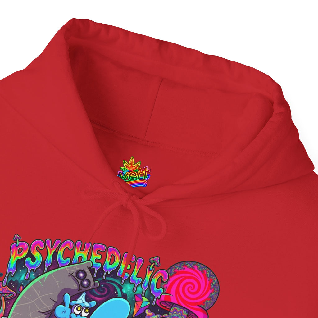 Vert Chowder Psychedelic Vintage Style Unisex Graphic Hoodie