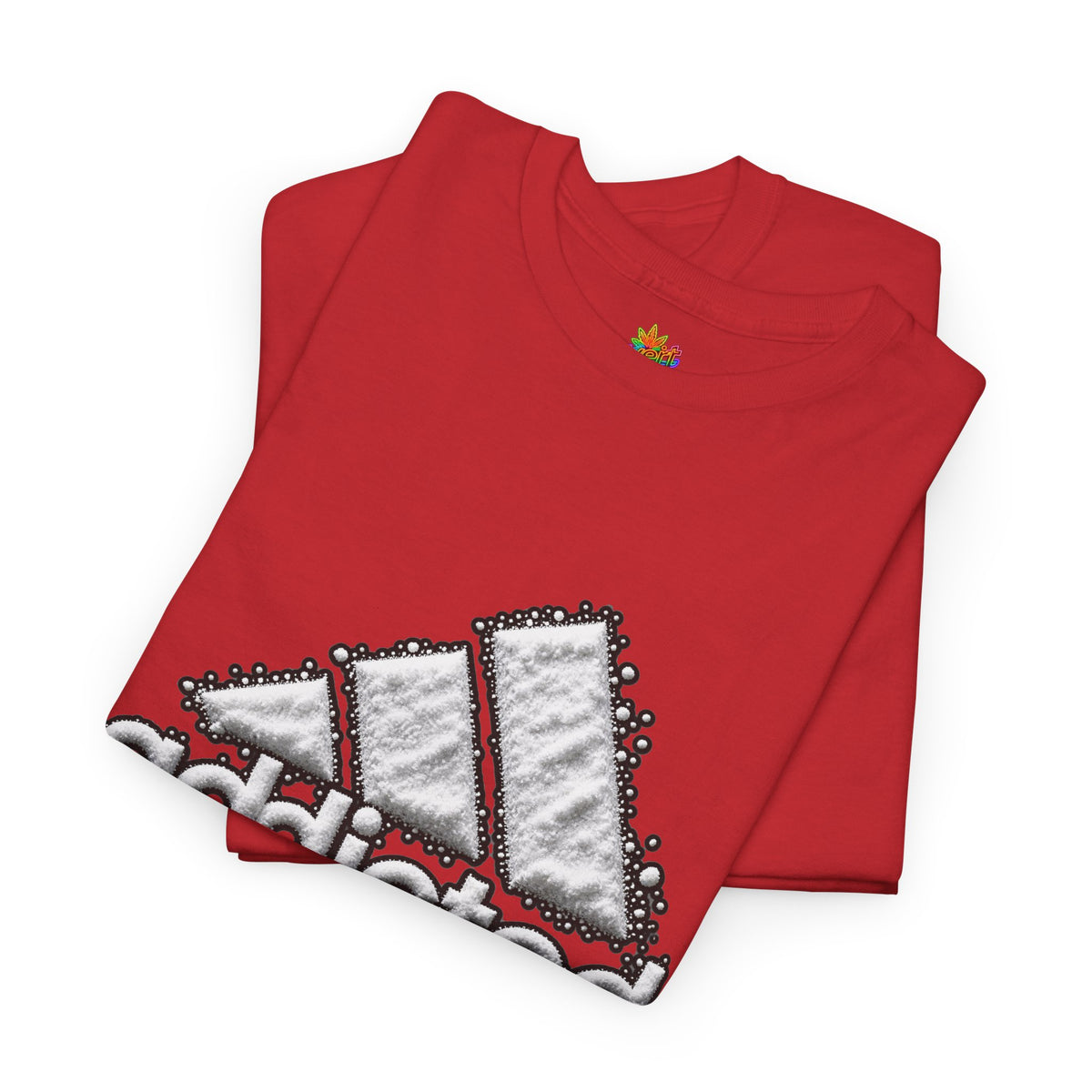 Vert Addicted Vintage Style Unisex Cotton Graphic T-Shirt