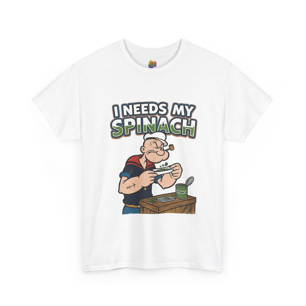 Vert Popeyes Vintage Style Unisex Graphic Cotton T-Shirt