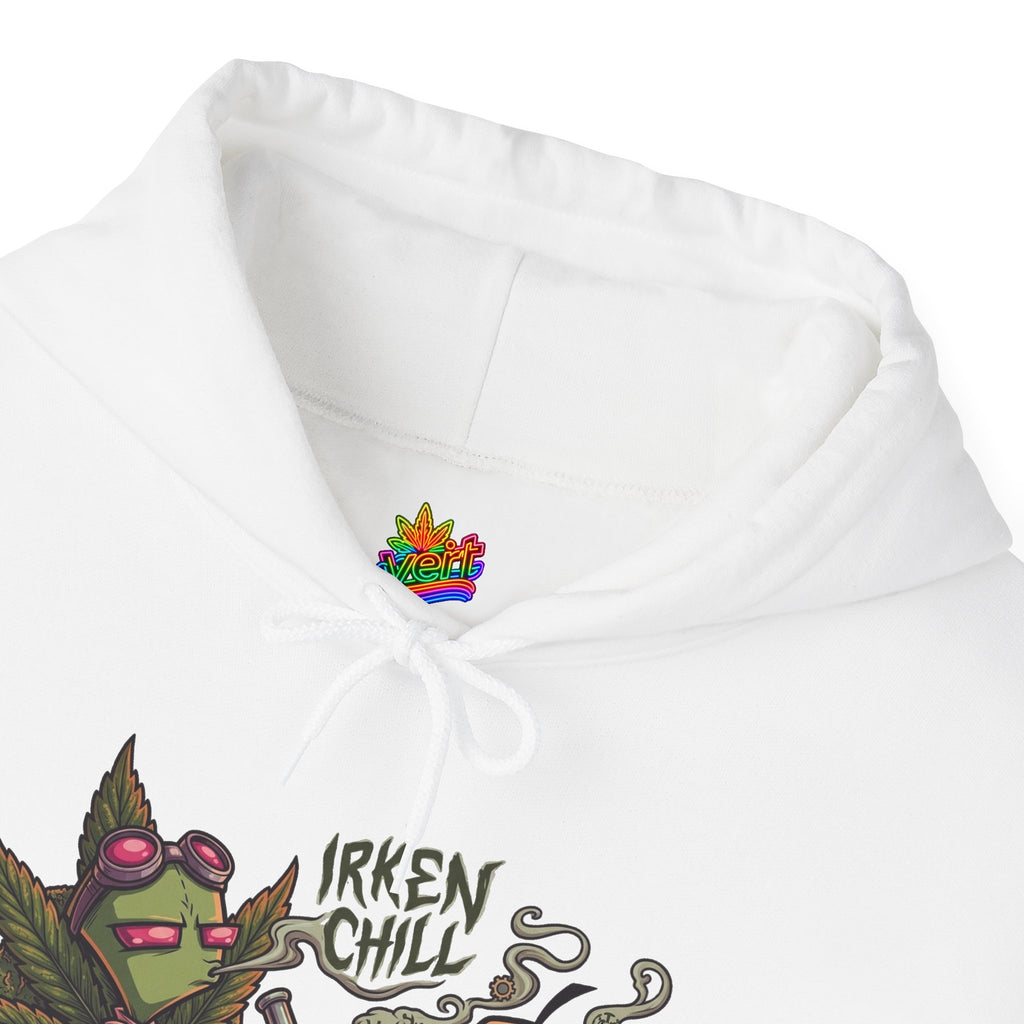 Vert Invader Zim Smoker Vintage Style Unisex Graphic Hoodie