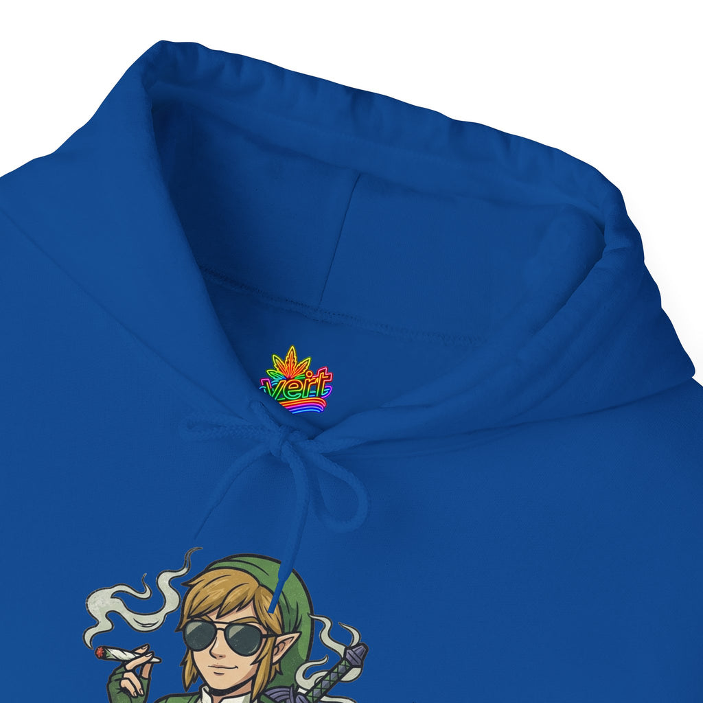 Vert Link Smoker Vintage Style Unisex Graphic Hoodie