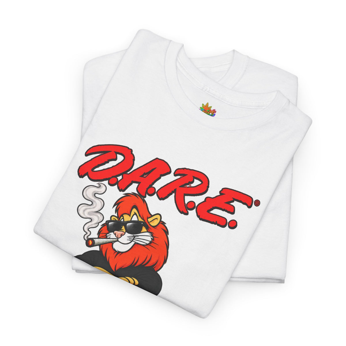 Vert D.A.R.E Vintage Style Unisex Cotton Graphic T-Shirt