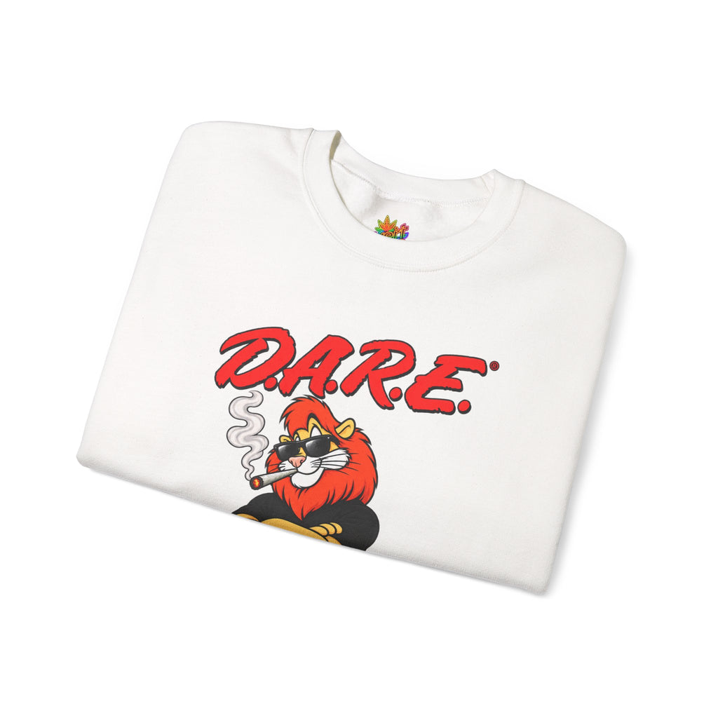 Vert D.A.R.E Vintage Style Unisex Graphic Crewneck Sweatshirt