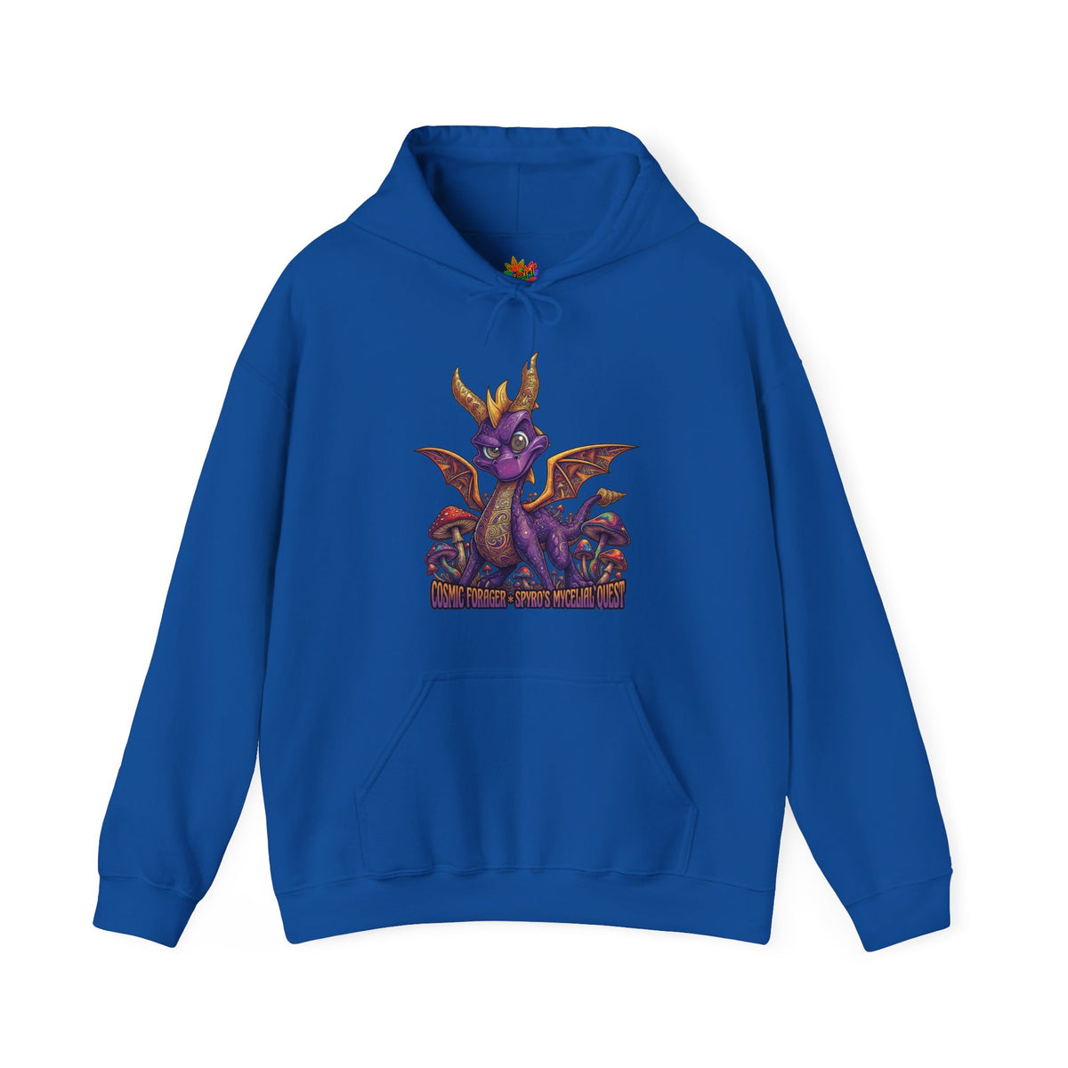 Vert Spyro Psychedelic Vintage Style Unisex Graphic Hoodie