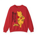 Vert Winnie The Pooh "Royal Honey" Vintage Style Unisex Graphic Crewneck Sweatshirt