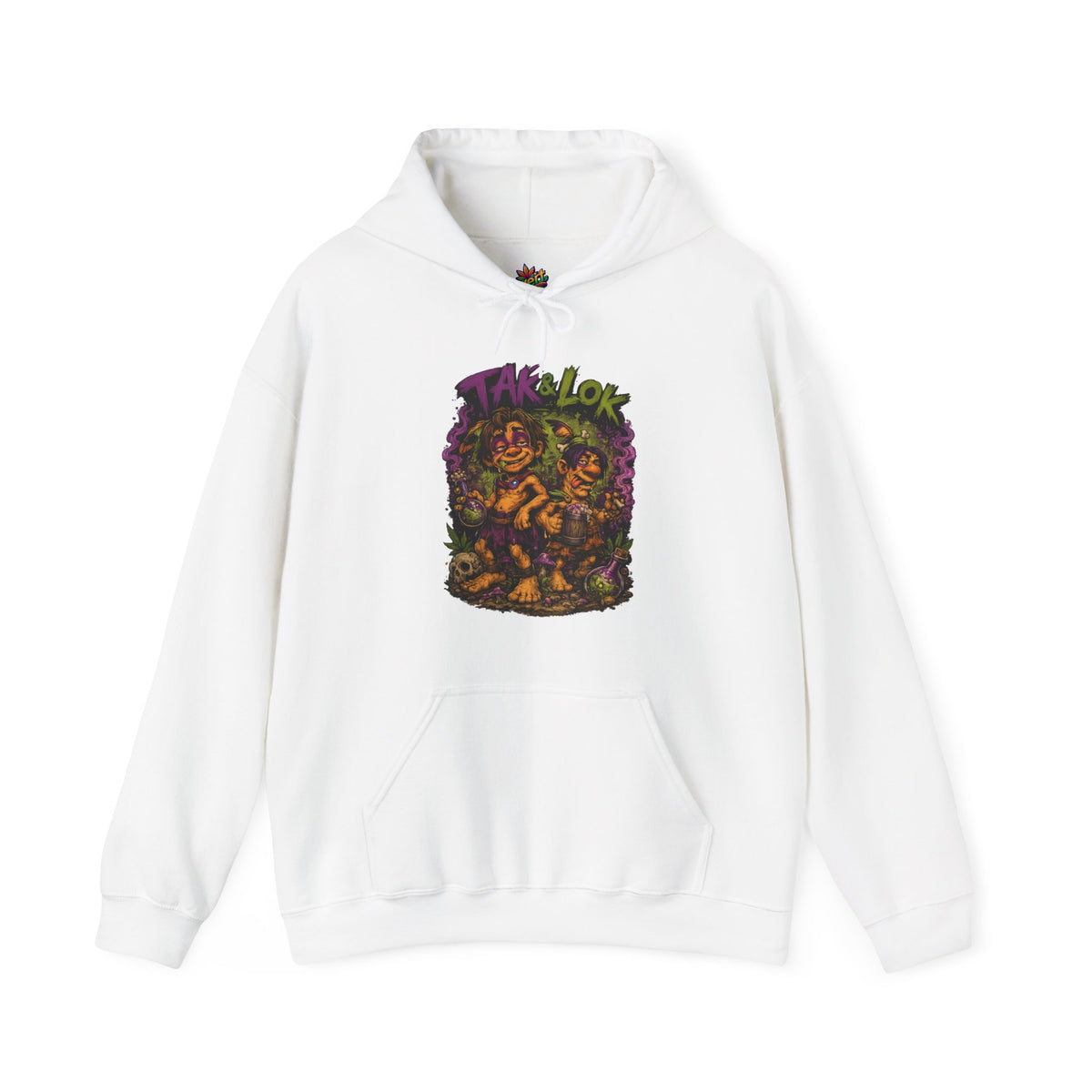 Vert Tak & Lok Vintage Style Unisex Graphic Hoodie