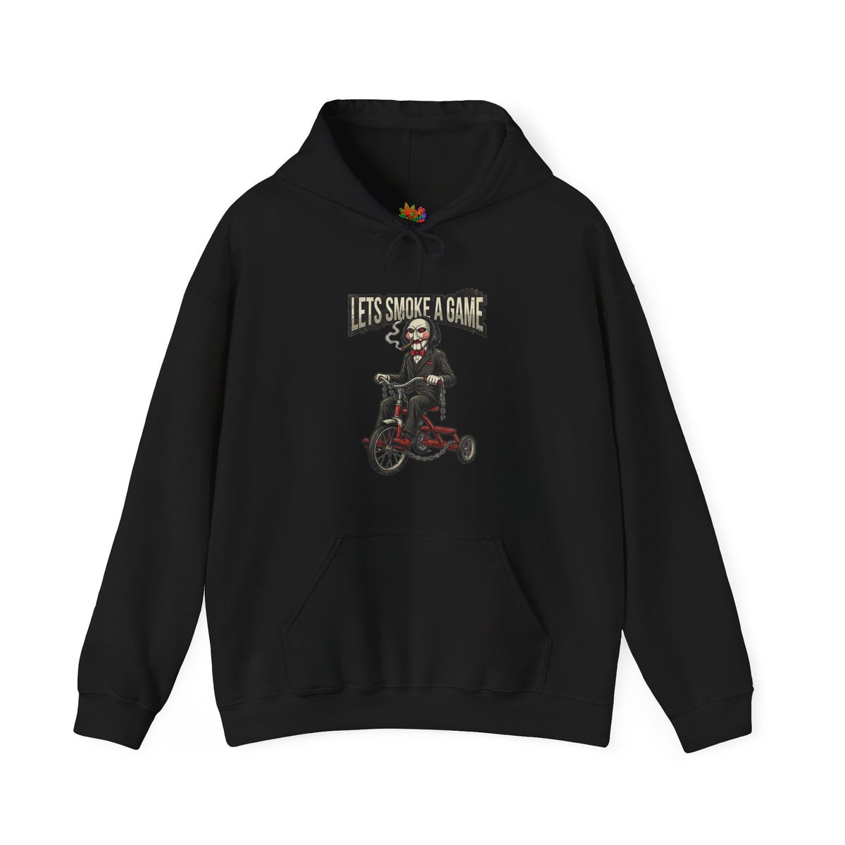 Vert Jigsaw Smoker Vintage Style Unisex Graphic Hoodie