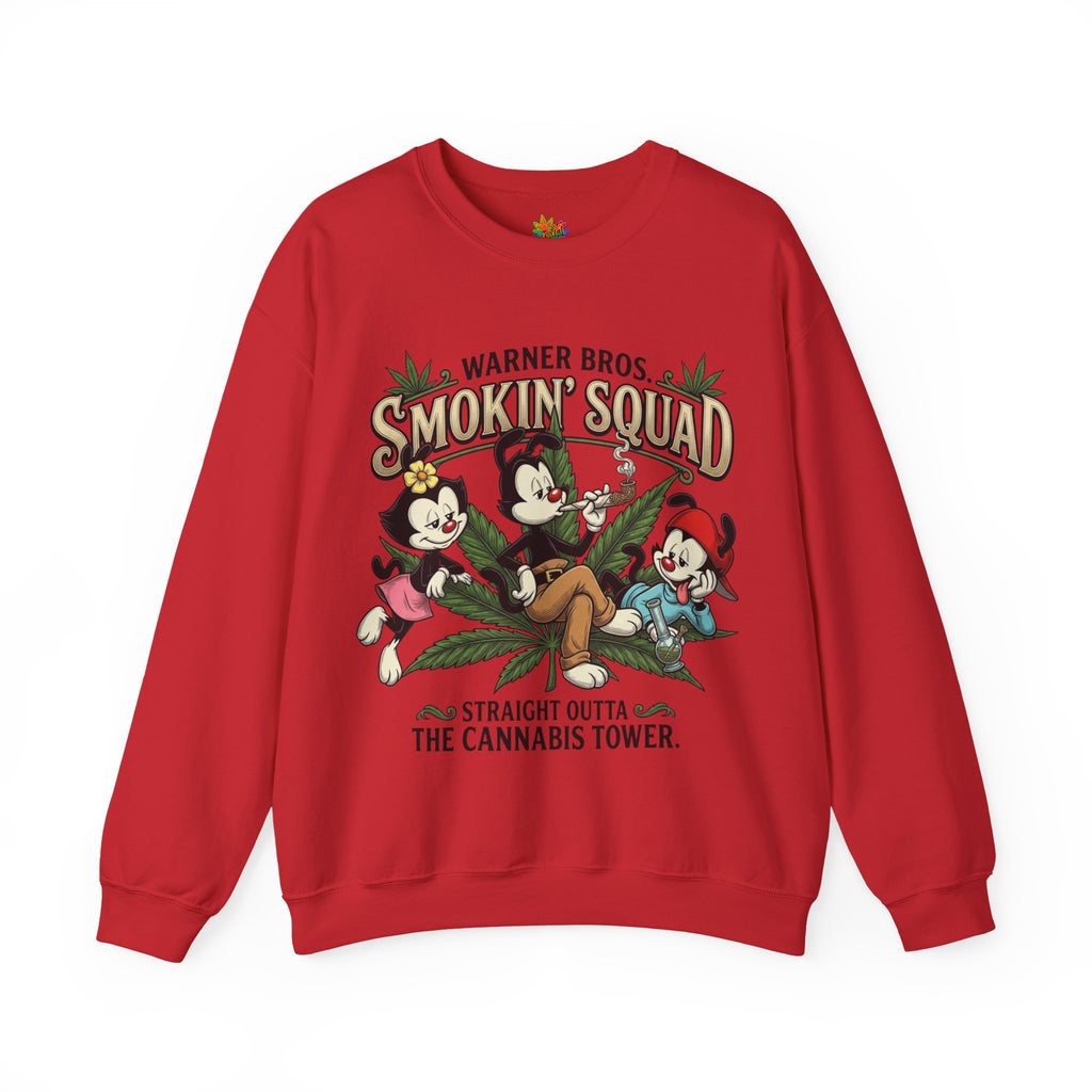 Vert Animaniacs Smoker Vintage Style Unisex Graphic Crewneck Sweatshirt